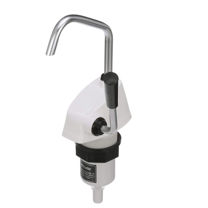 Whale GP0418 Flipper Pump Mk 4 Hand-Operated Galley Water Pump, 1/2-Inch Flexible Hose Connection, 1.85 GPM Max Flow Rate, Suitable for Fresh or Saltwater - Image 4